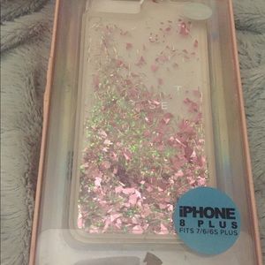 iPhone  6-8 Plus Liquid Glitter Case